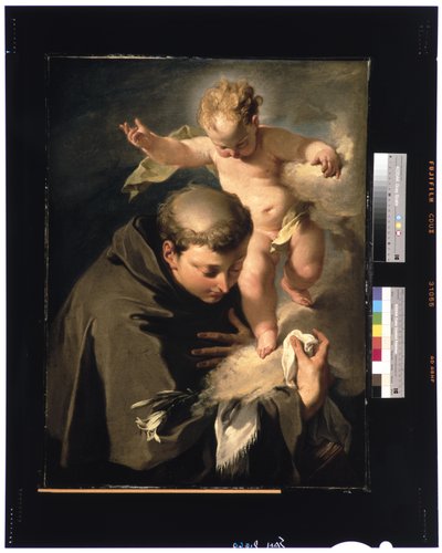 The Vision of Saint Anthony of Padua by Giovanni Battista Pittoni
